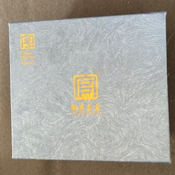 Longquan Kiln slate blue Ceramic Tea Cup and Saucer - Picture 3 of 5